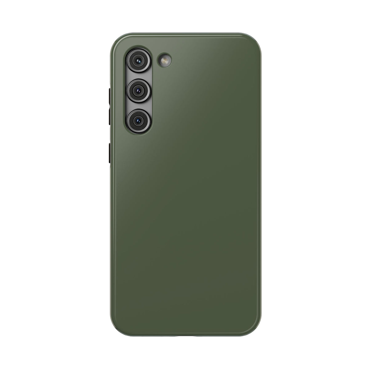 Impact-Resistant Phone Case — Military Green Protective Shockproof Cover