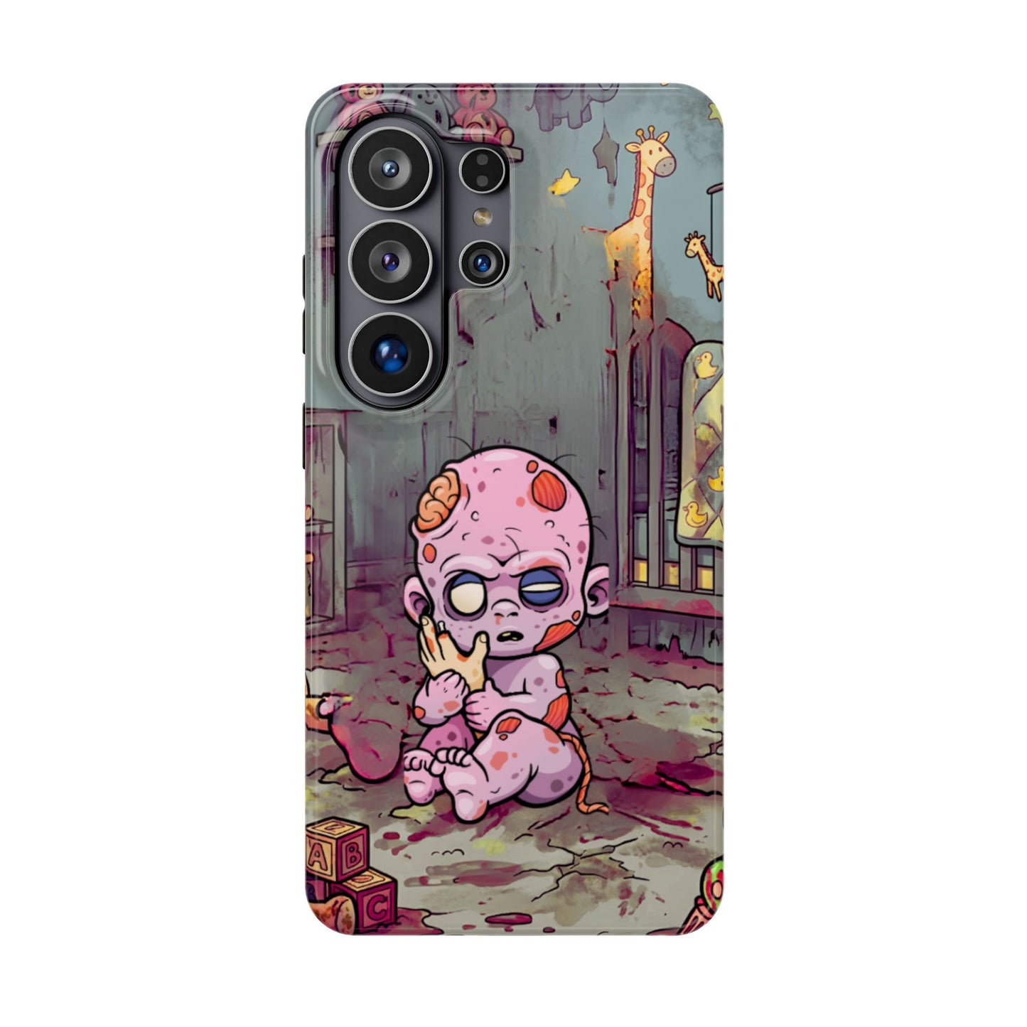 Zombie Baby Phone Case — Cute Creepy Impact-Resistant iPhone Case