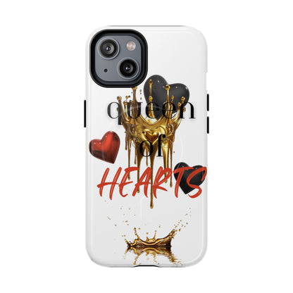 Protective Magnetic Phone Case – Queen of Hearts