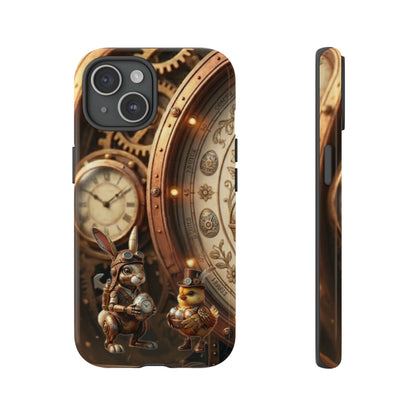 Protective Phone Case – Clockwork Cottontail