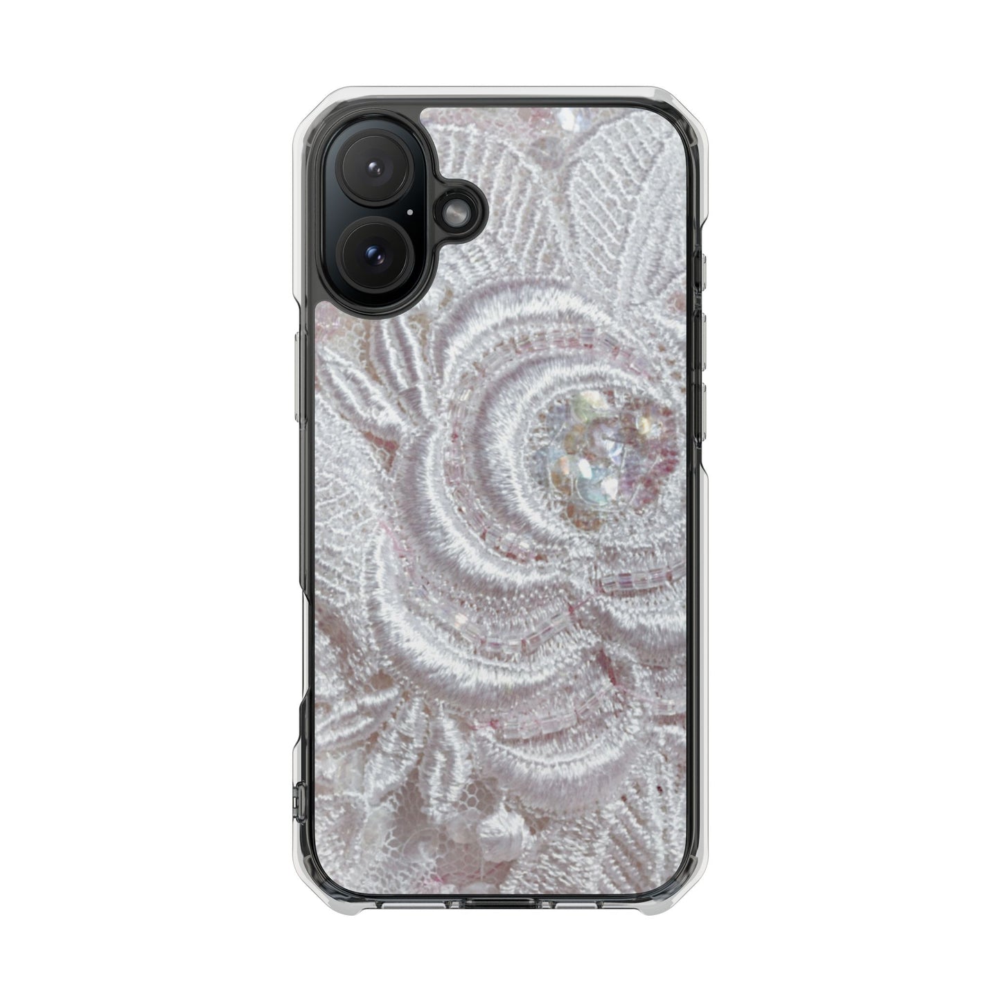 Clear Magnetic Phone Case – Lace Veil