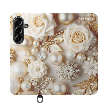 Flip Case – Ivory Opulence