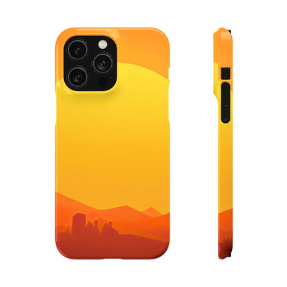 Snap Phone Case – Desert Sunrise