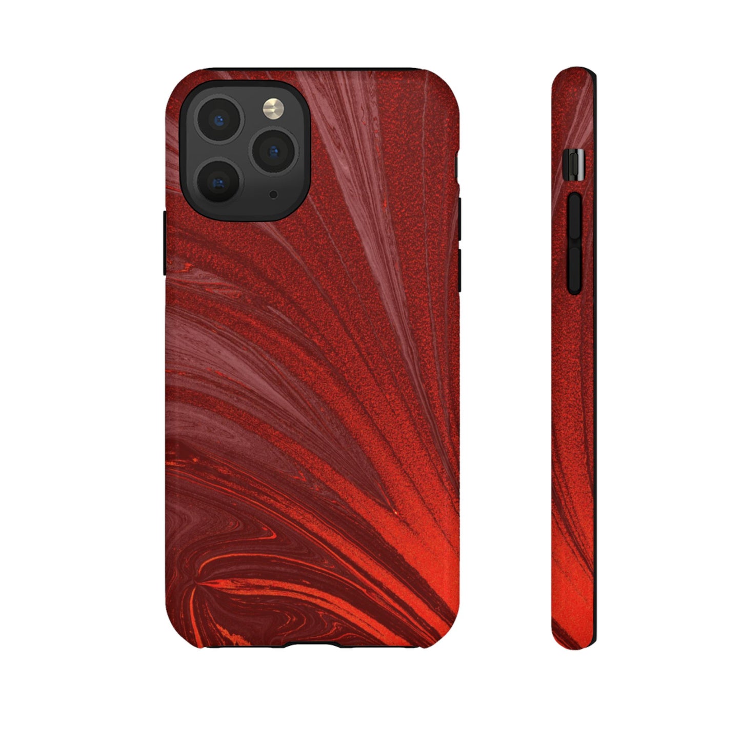 Protective Phone Case – Crimson Current