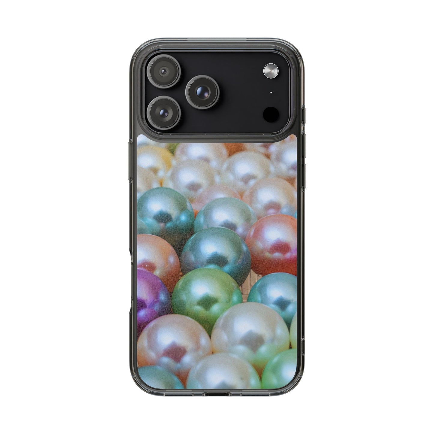 Clear Phone Case – Pearl Pop