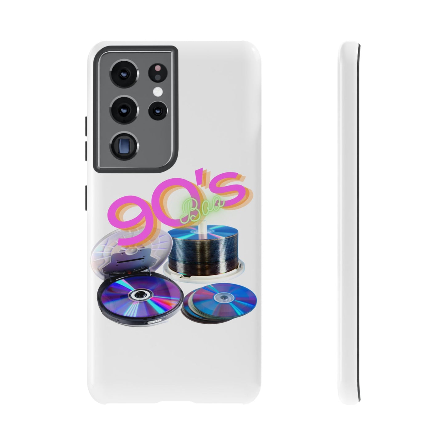 Protective Phone Case – 90s Spin