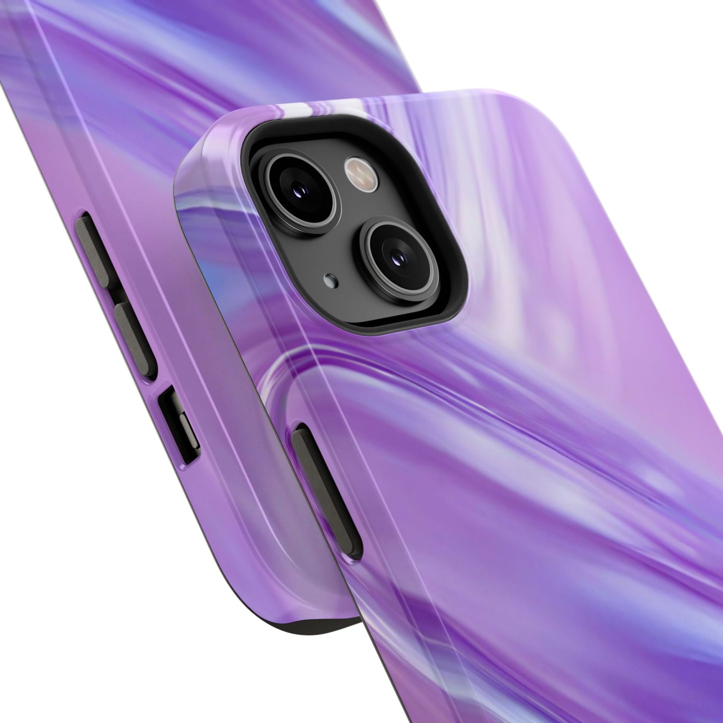 Impact-Resistant Phone Case – Lavender Wave