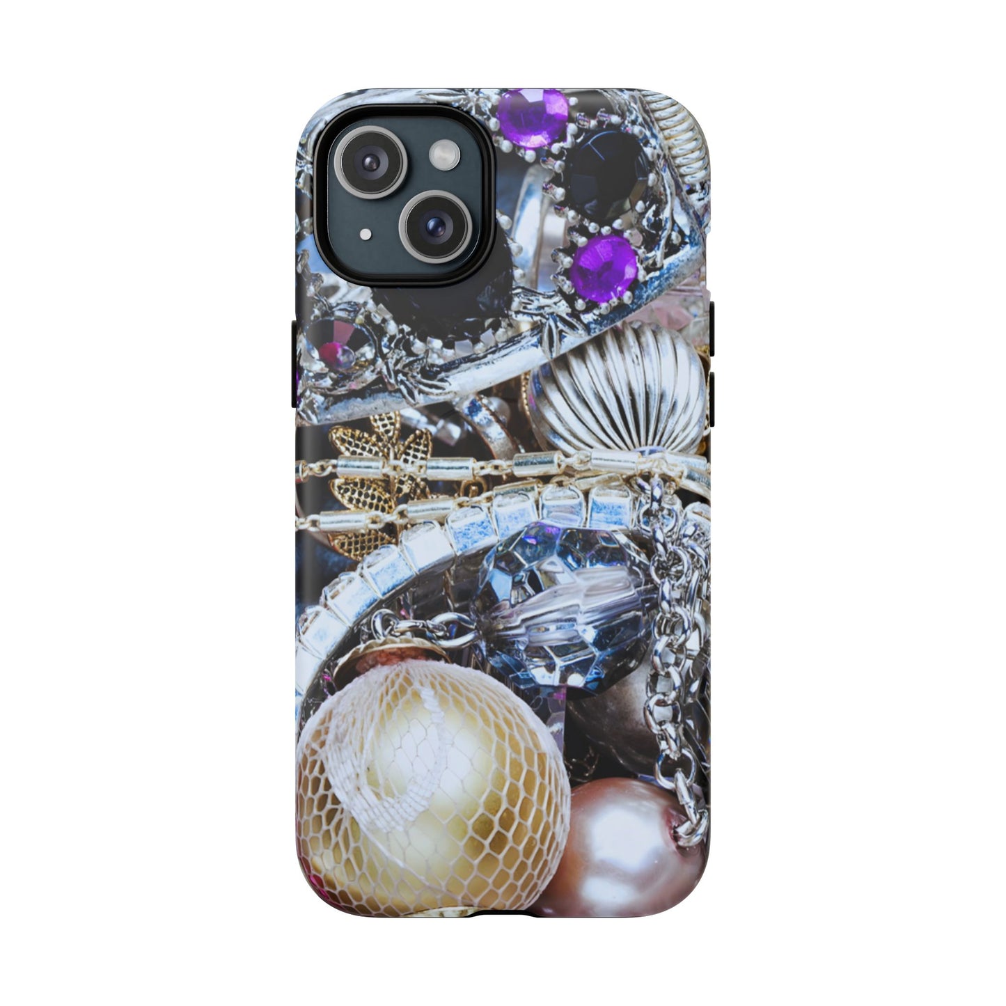 Protective Magnetic Phone Case – Chrome Jewel