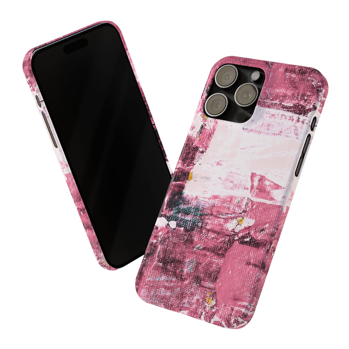 Slim Phone Case – Faded Cranberry – Compatible with iPhone 11–17 Series