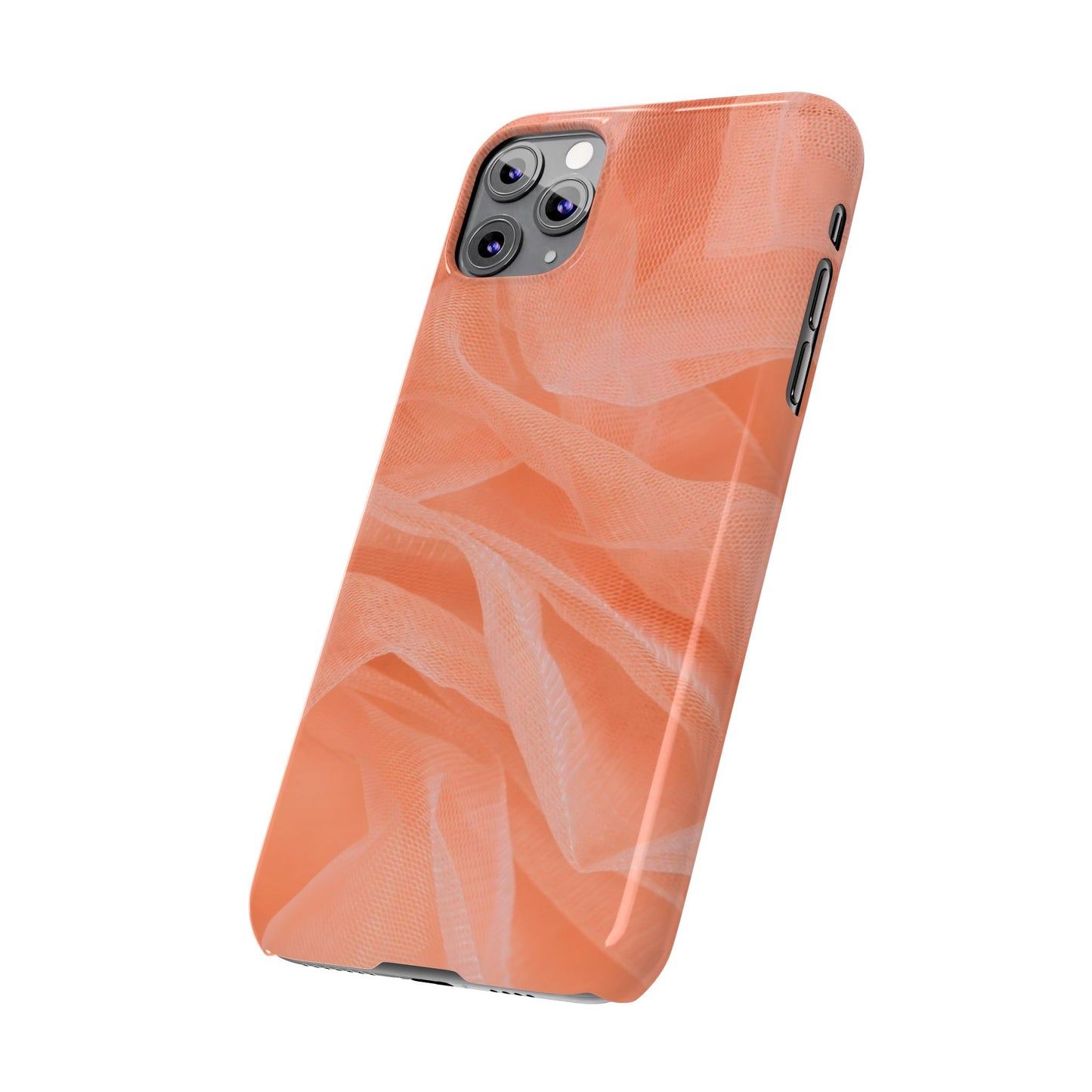 Slim Phone Case – Coral Veil