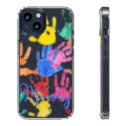 Clear Phone Case – Handprint Memories