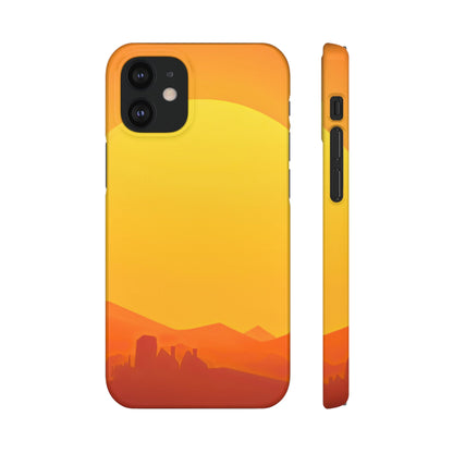 Snap Phone Case – Desert Sunrise