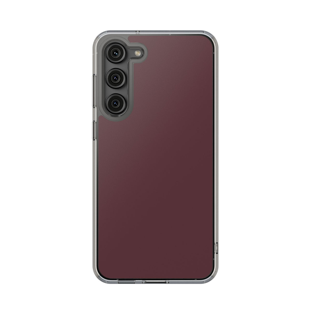 Clear Phone Case – Mulled Wine – Compatible with iPhone 13–17 & Samsung Galaxy S25–S26 Series
