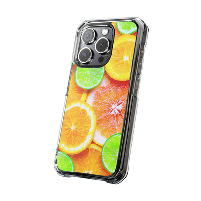 Clear Magnetic Phone Case – Sunkissed Citrus