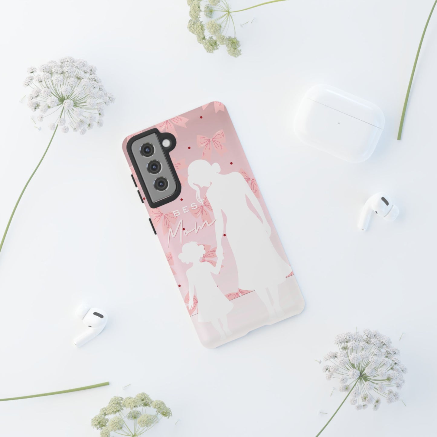 Wireless-Charging Compatible Case – Best Mom: My Little Girl
