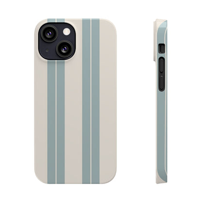 Slim Phone Case – Coastal Stripe