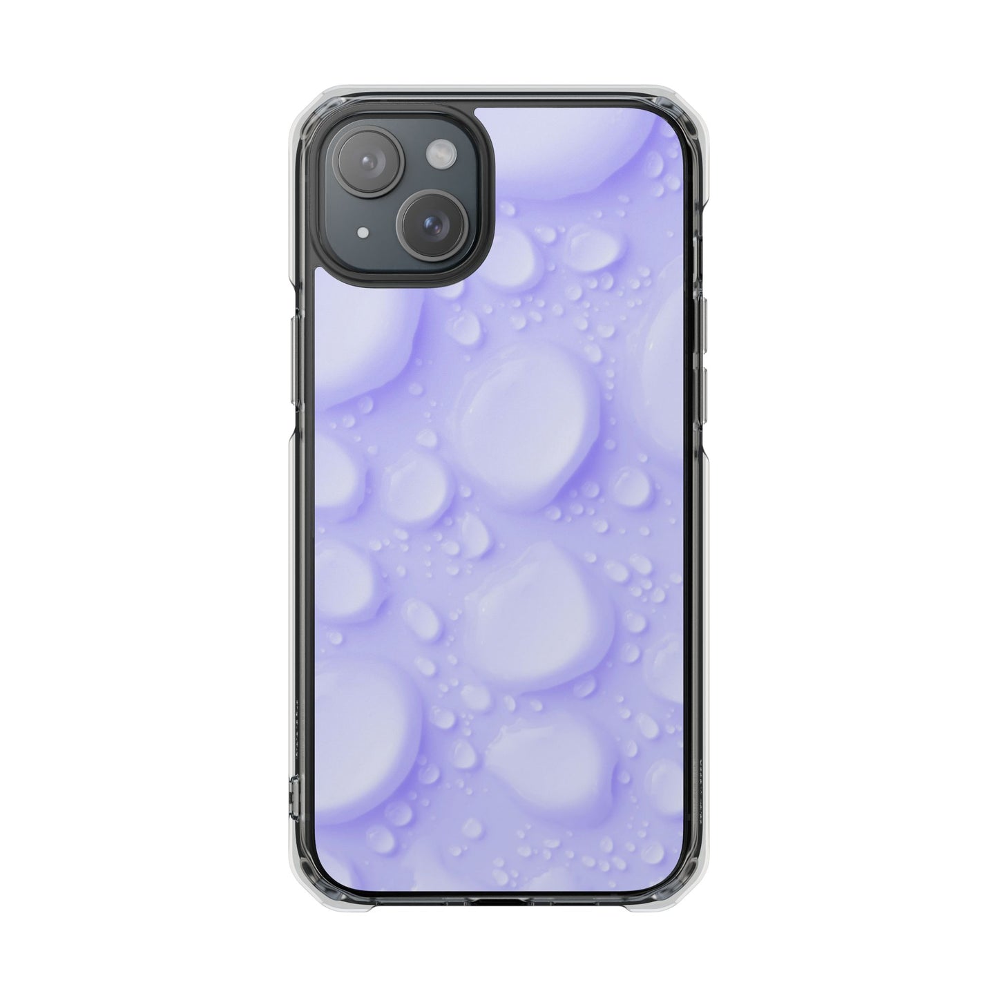 Clear Magnetic Phone Case – Lilac Dew