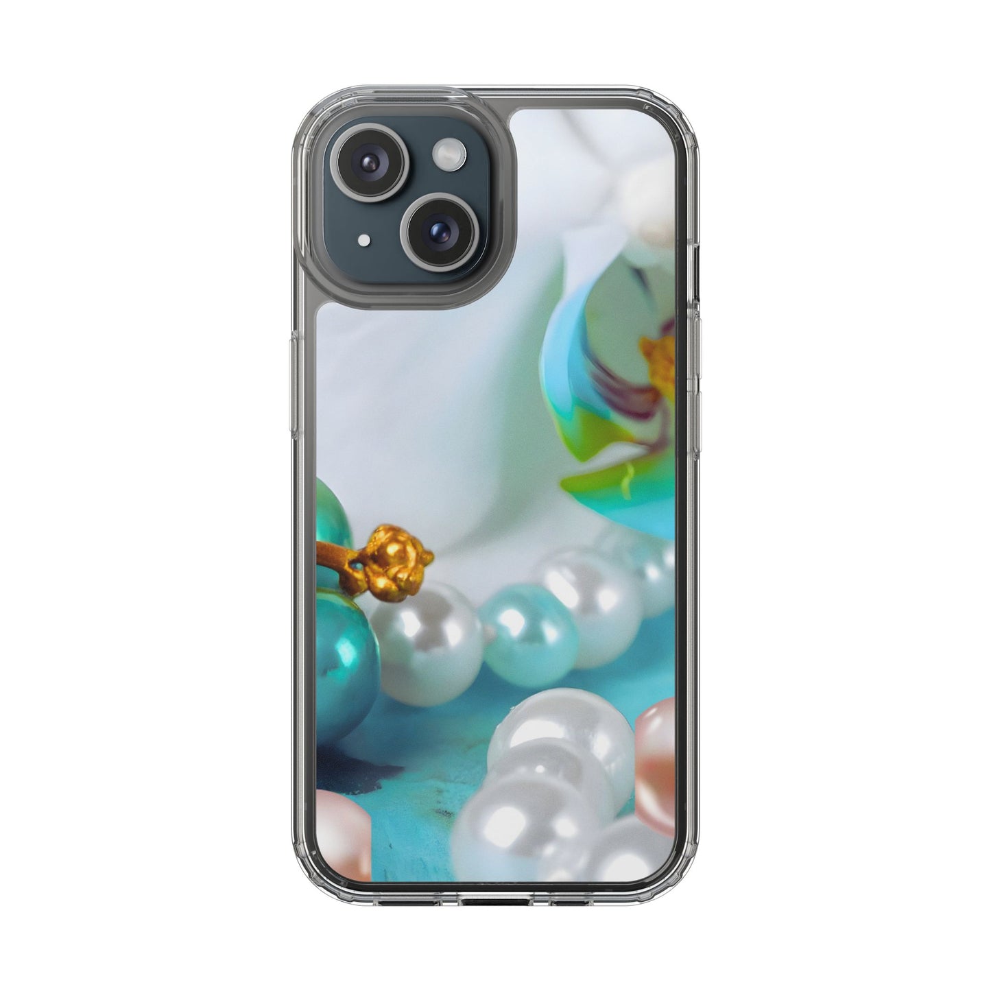 Clear Phone Case – Mermaid's Pearl