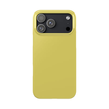 Slim Phone Case – Cornfield Gold – Compatible with iPhone 11–17 Series