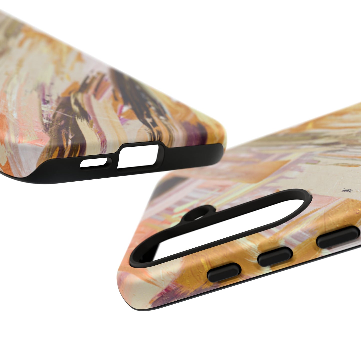 Protective Phone Case – Brush & Bronze