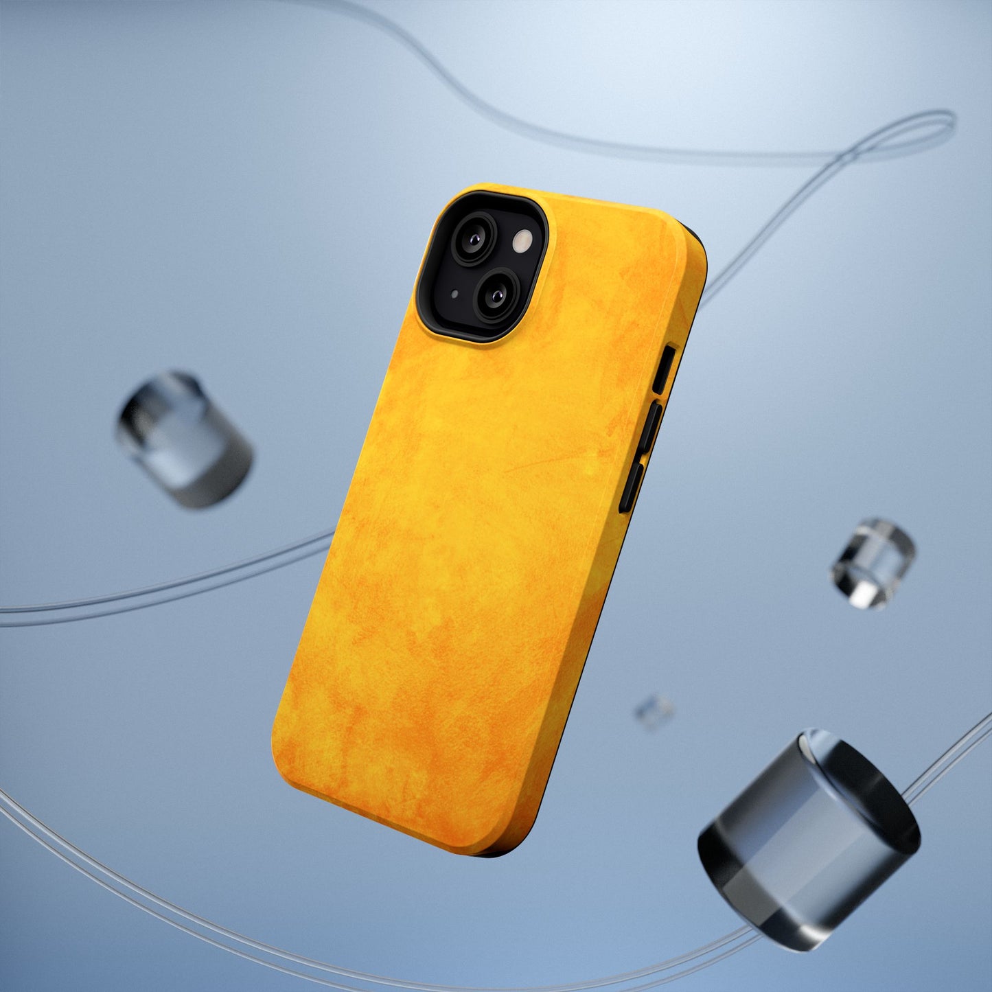 Impact-Resistant Phone Case – Saffron Smoke