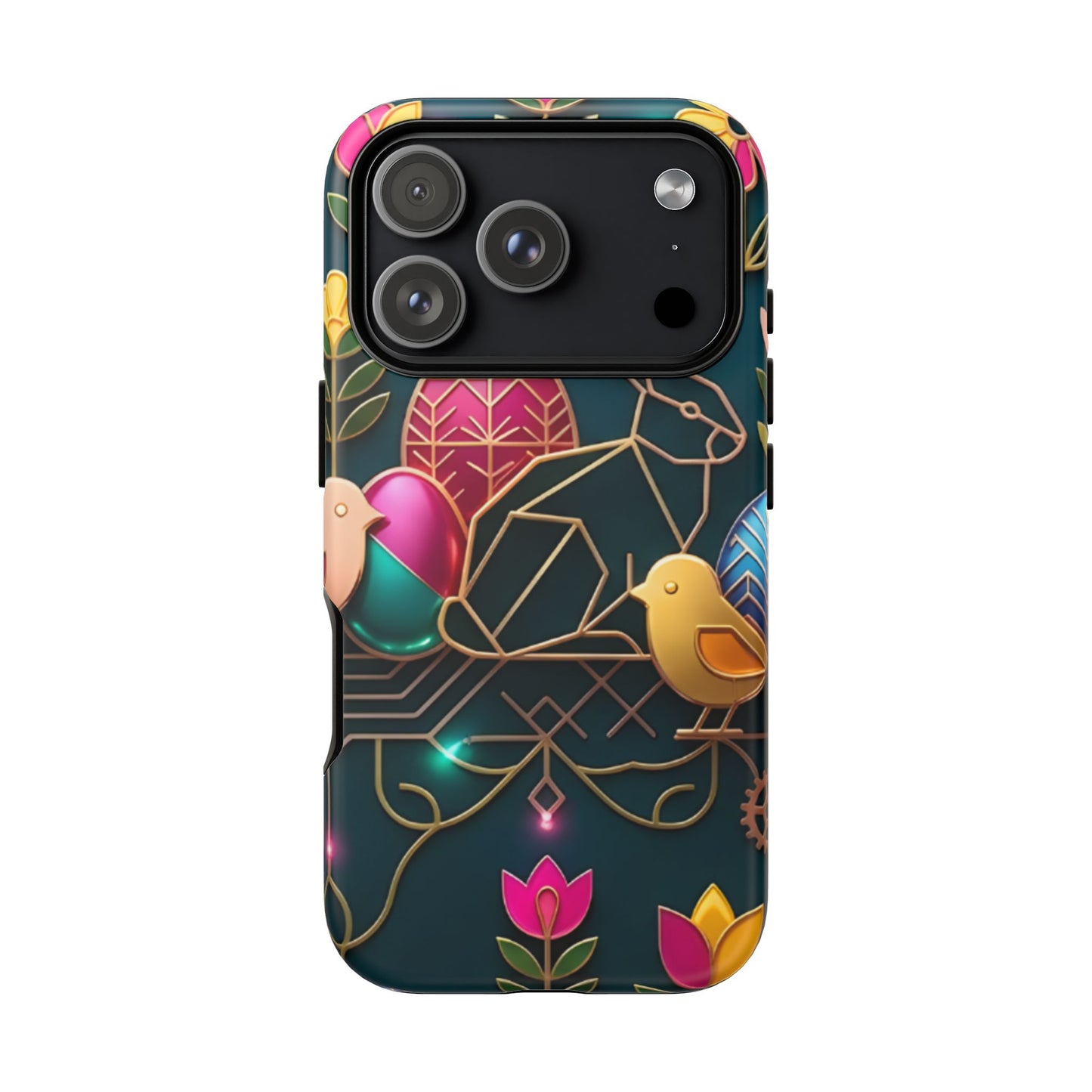 Protective Phone Case – Jeweled Garden