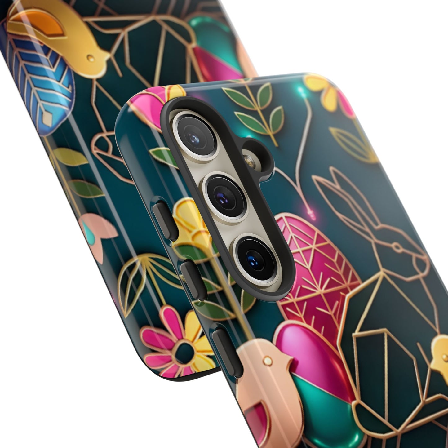 Protective Phone Case – Jeweled Garden