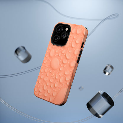 Impact-Resistant Phone Case – Apricot Rain