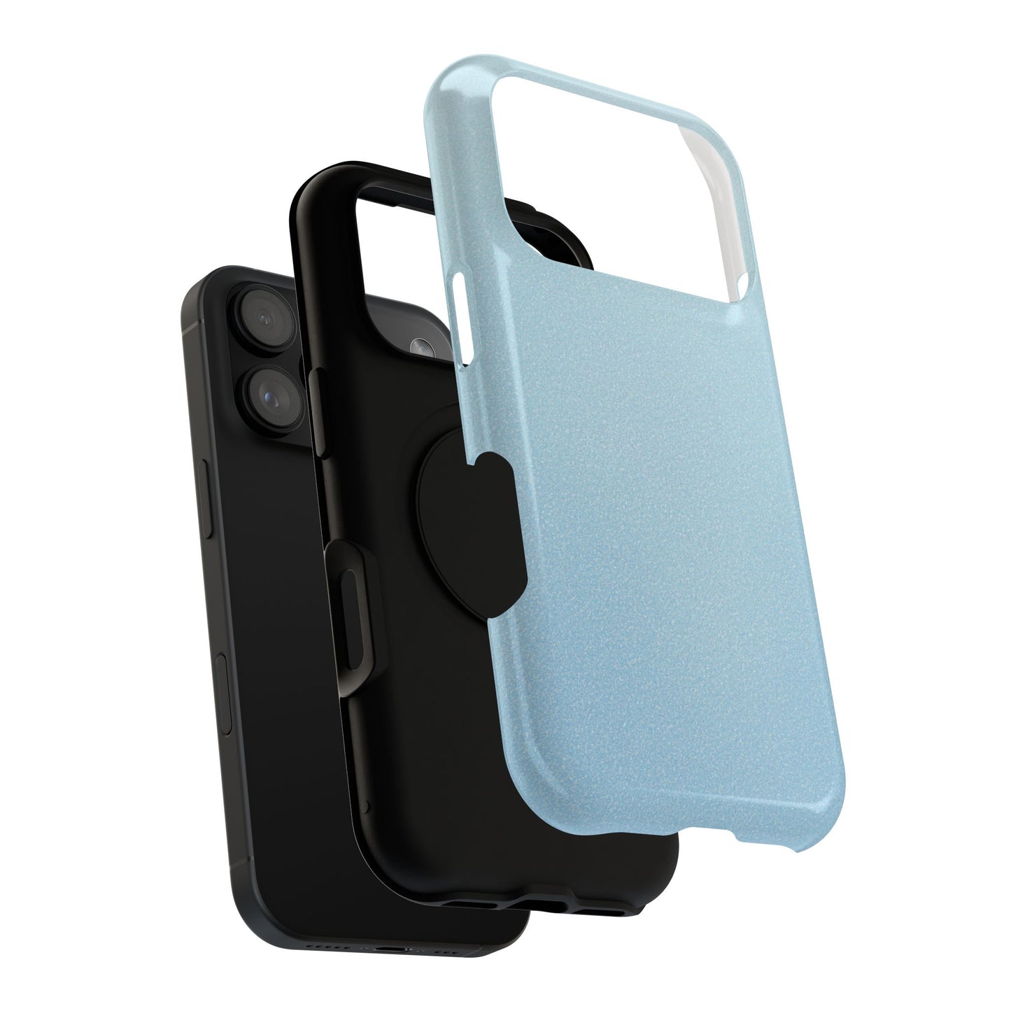 Impact-Resistant Phone Case – Blue Whisper