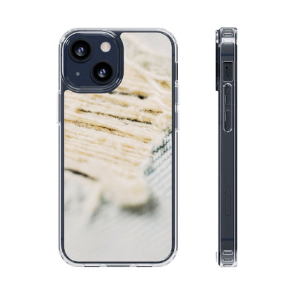 Clear Magnetic Phone Case – Woven Warmth