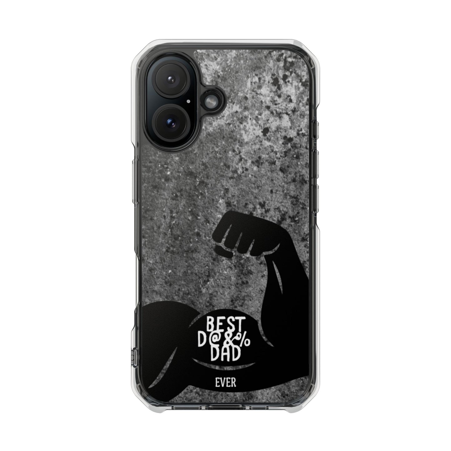 Clear Magnetic Phone Case – Best Dad Ever