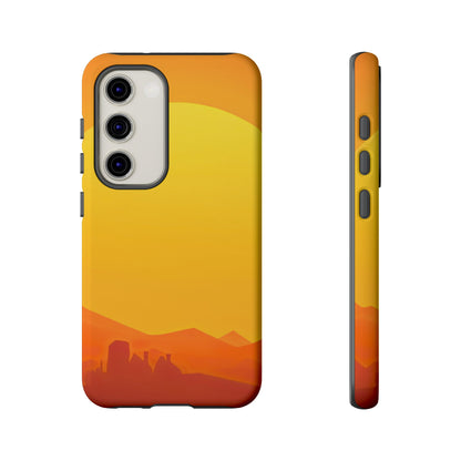 Protective Phone Case – Desert Sunrise