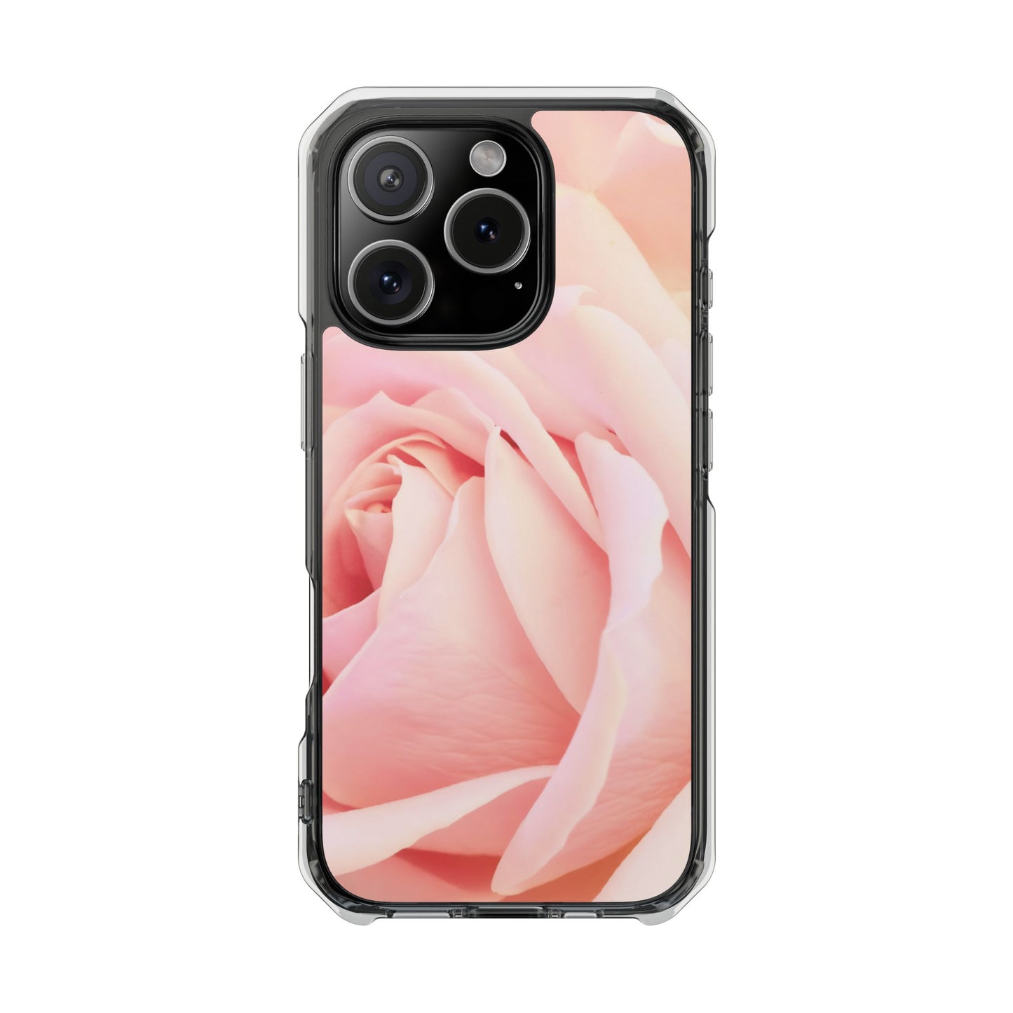 Clear Magnetic Phone Case – A Mother’s Rose Embrace