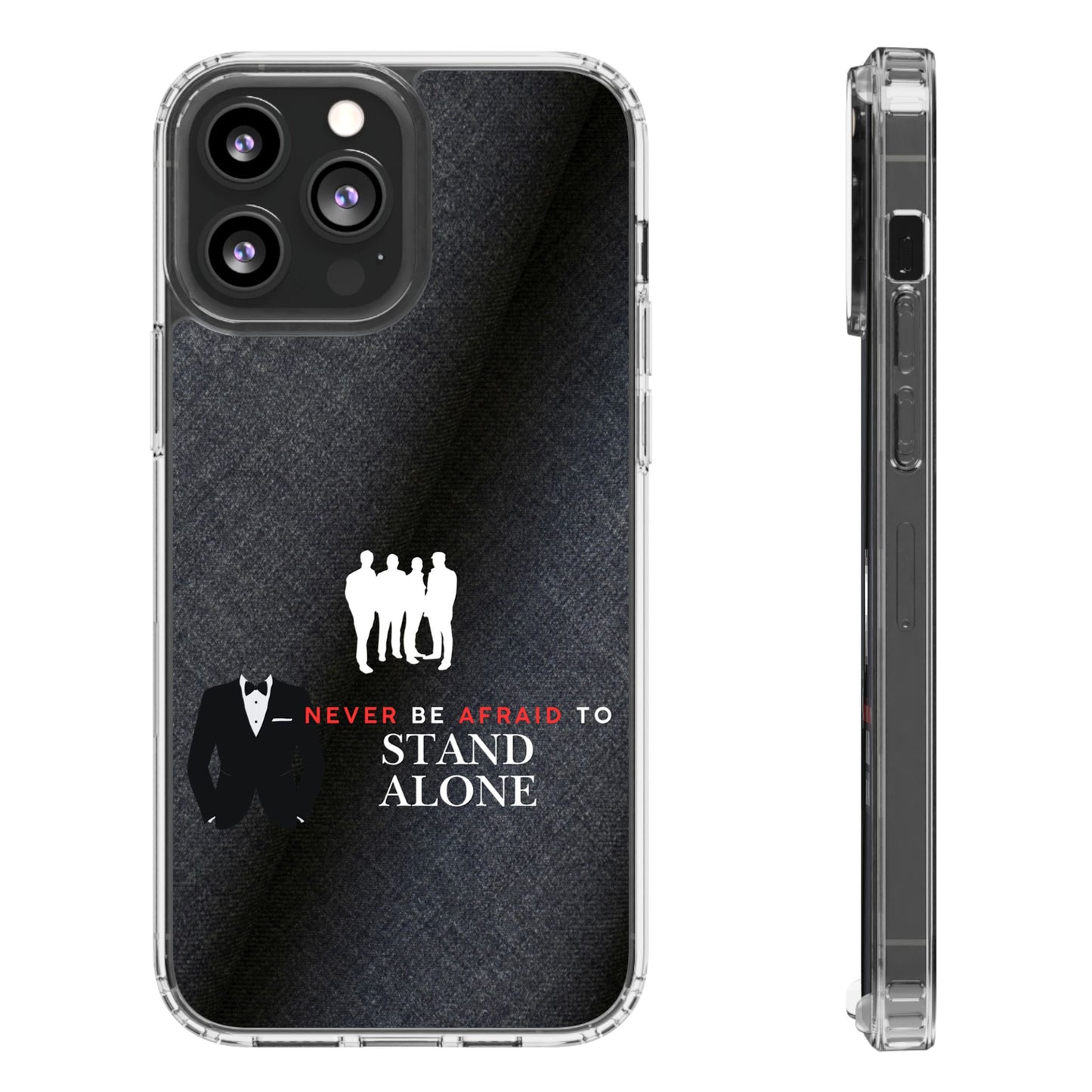 Clear Phone Case – Stand Alone