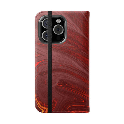 Flip Case – Crimson Current
