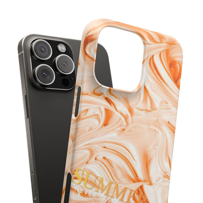 Snap Phone Case – Peach Sorbet