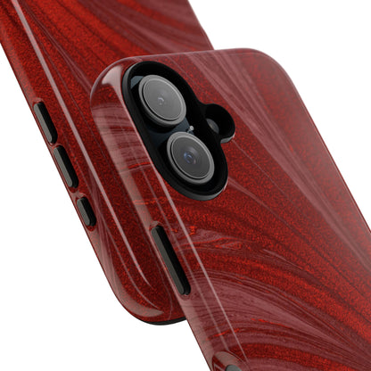 Protective Phone Case – Crimson Current