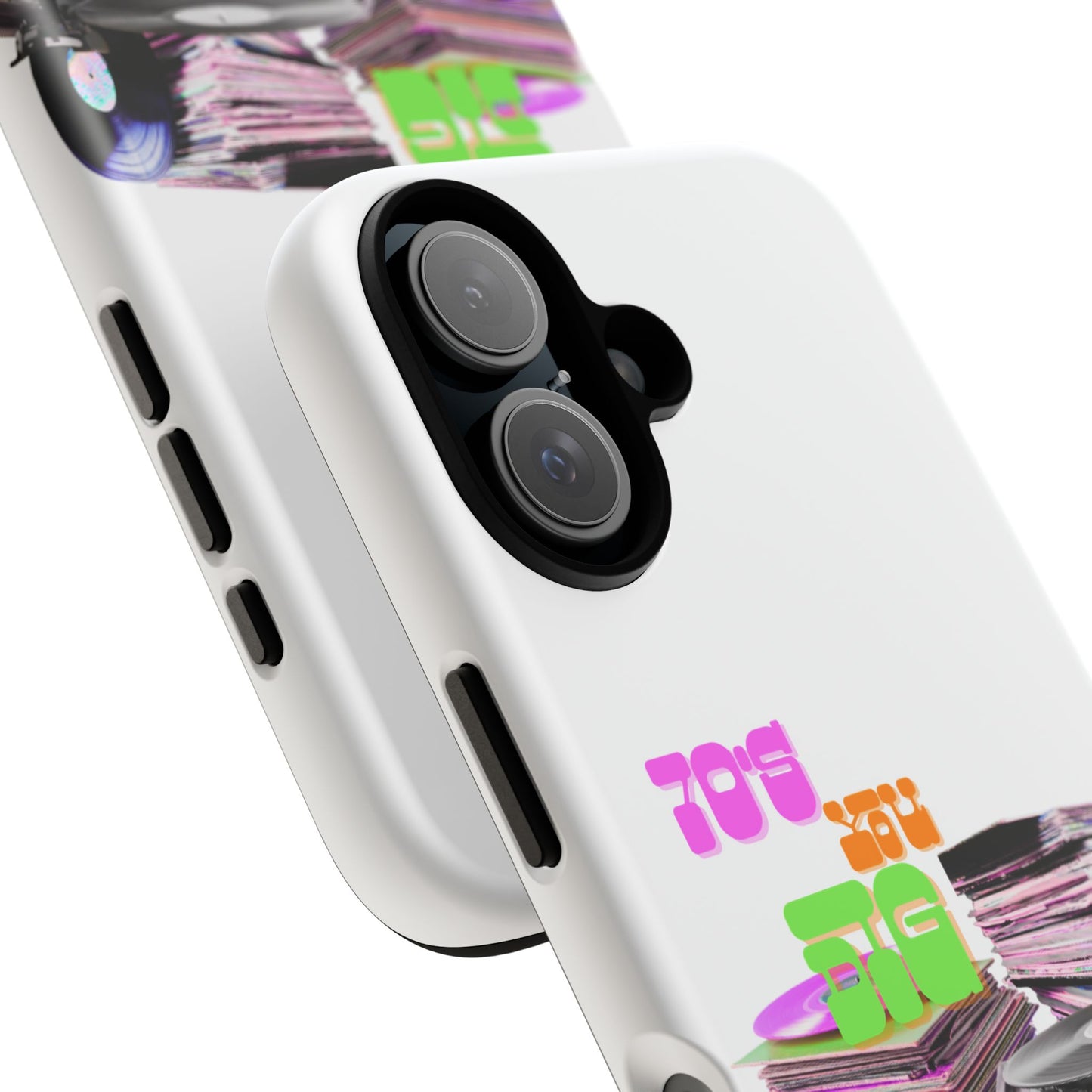 Protective Phone Case – 70s Spin