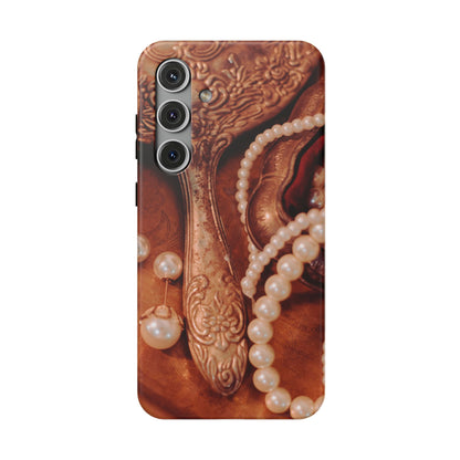 Impact-Resistant Phone Case – Bronze Vanity