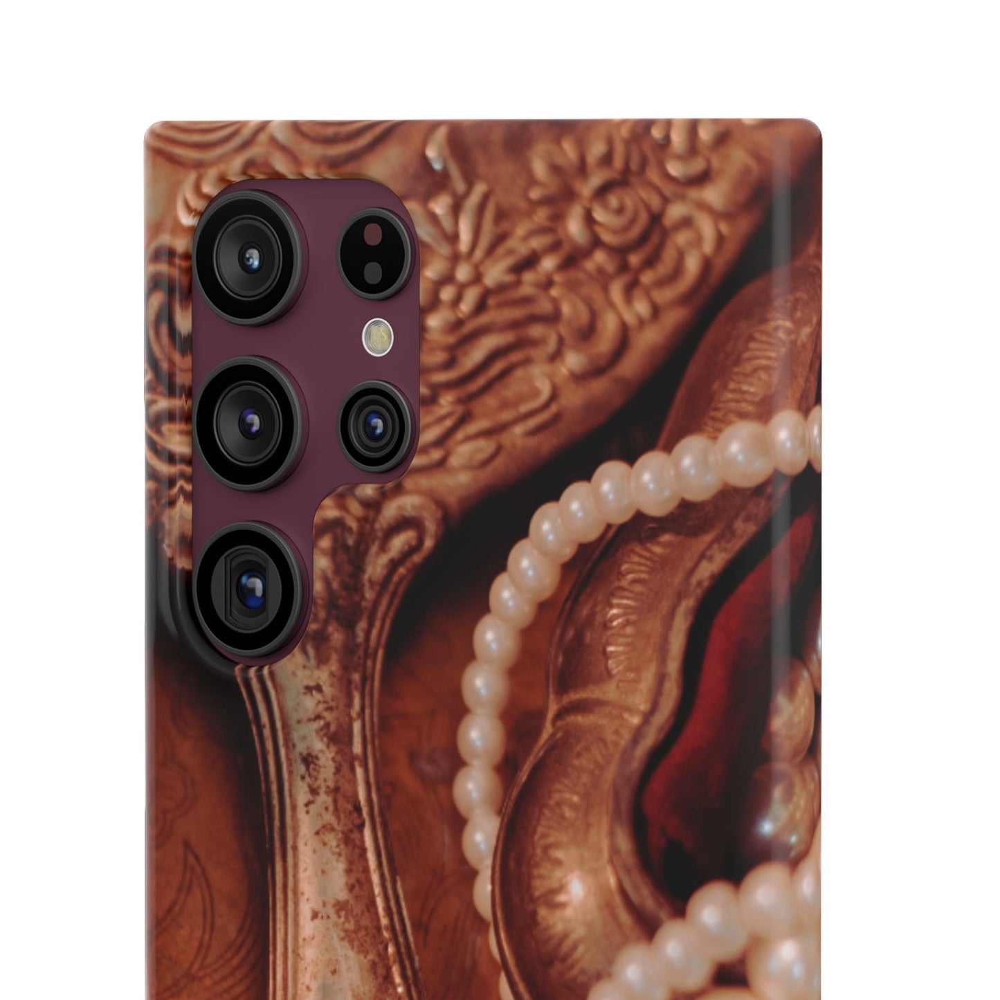 Snap Phone Case – Bronze Vanity