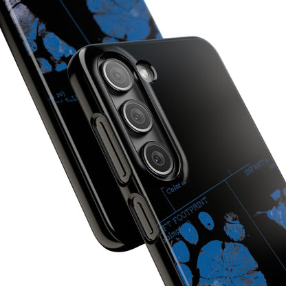 Snap Phone Case – Mom’s Little Blue Footprints