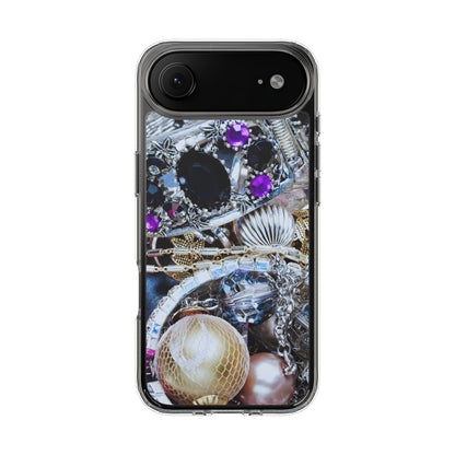 Clear Phone Case – Chrome Jewel