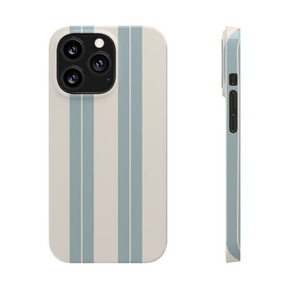 Slim Phone Case – Coastal Stripe