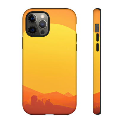 Protective Phone Case – Desert Sunrise