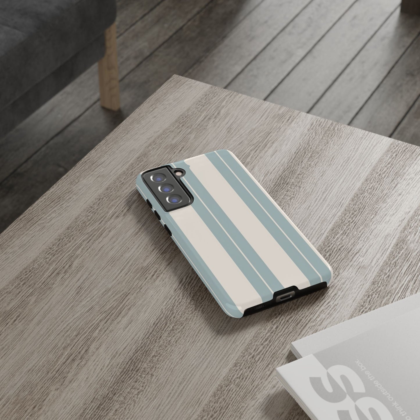 Protective Phone Case – Coastal Stripe