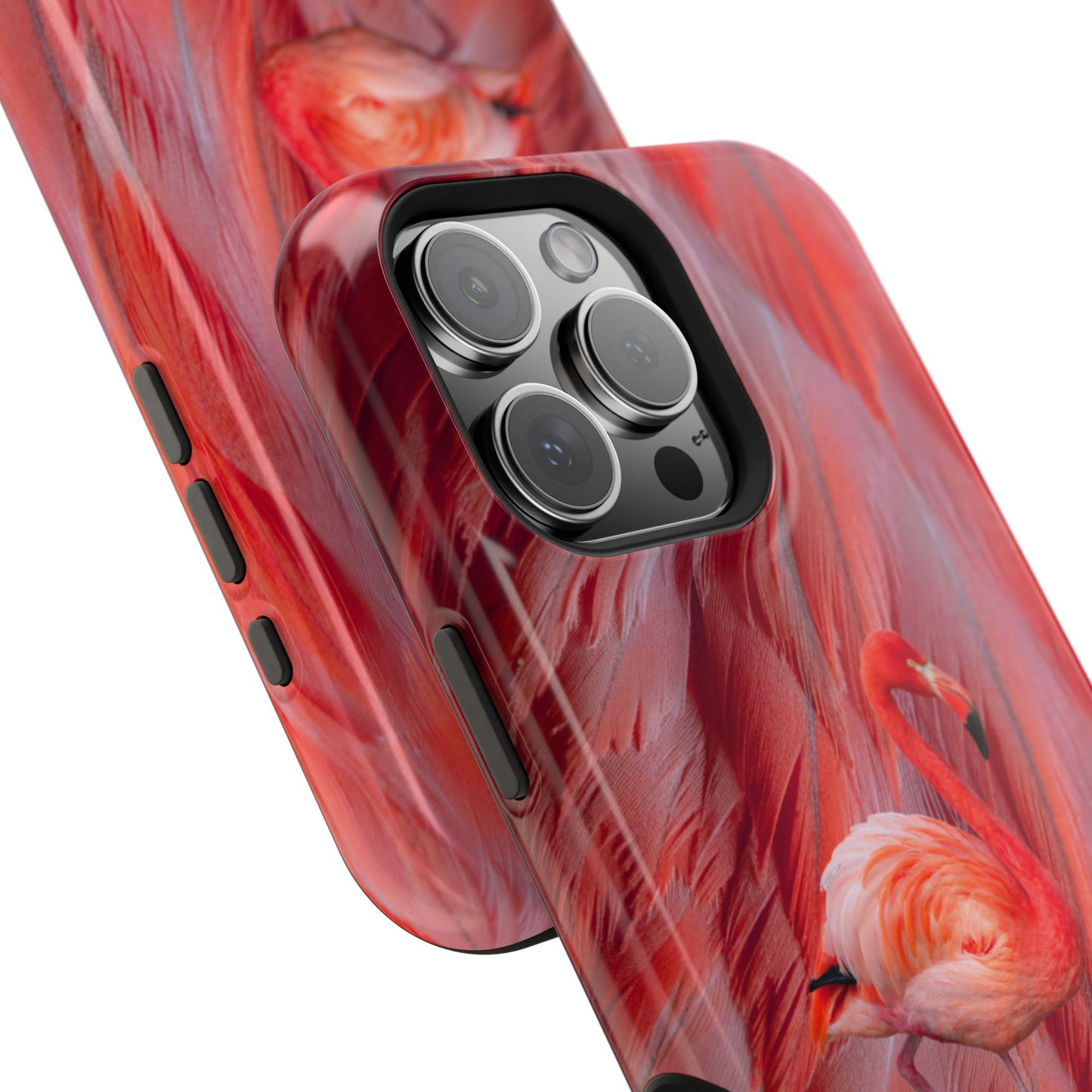 Impact-Resistant Phone Case – Scarlet Plume