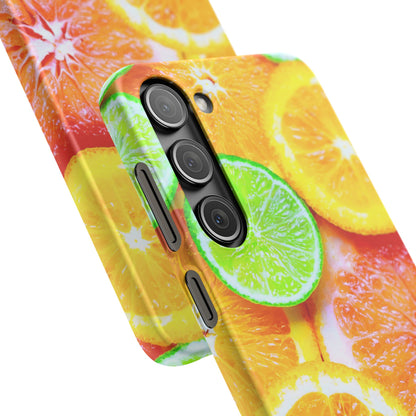 Snap Phone Case – Sunkissed Citrus