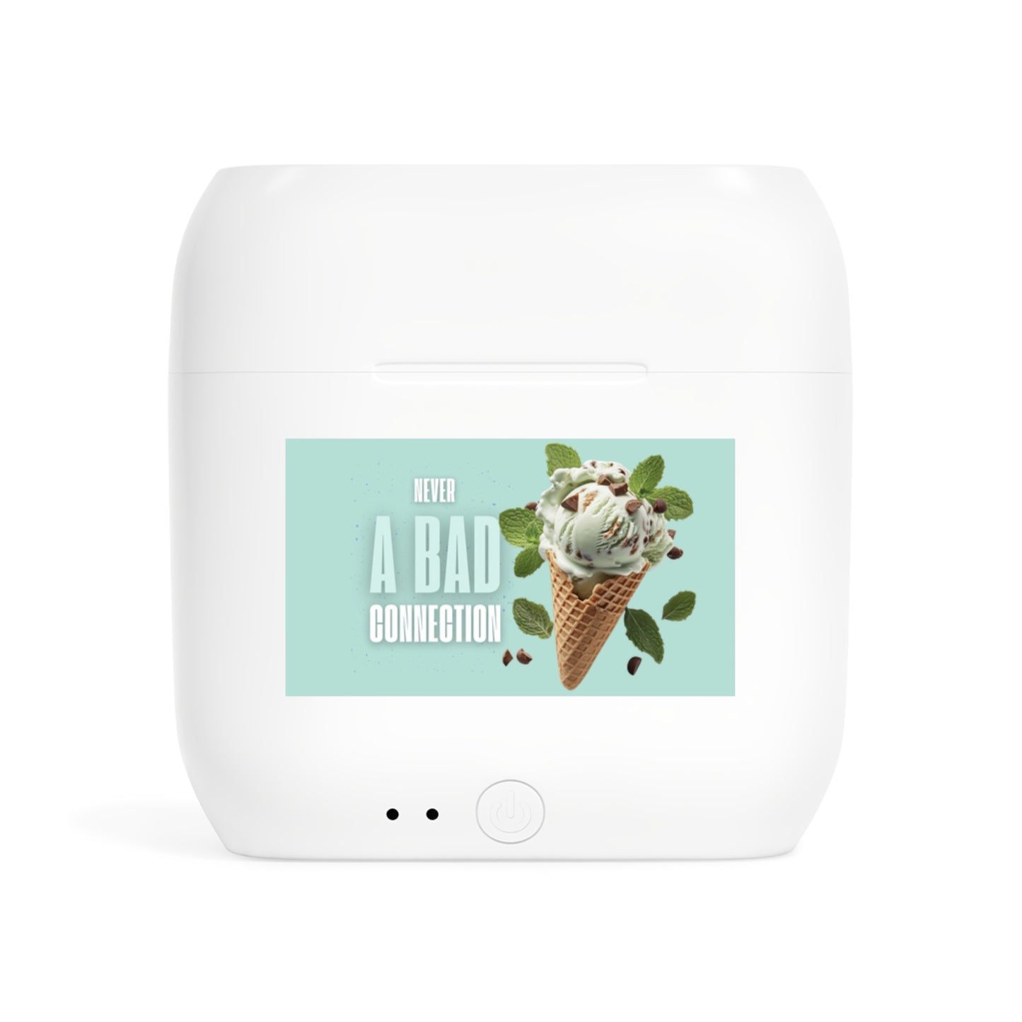 Wireless Earbuds – Never a Bad Connection Mint Ice Cream