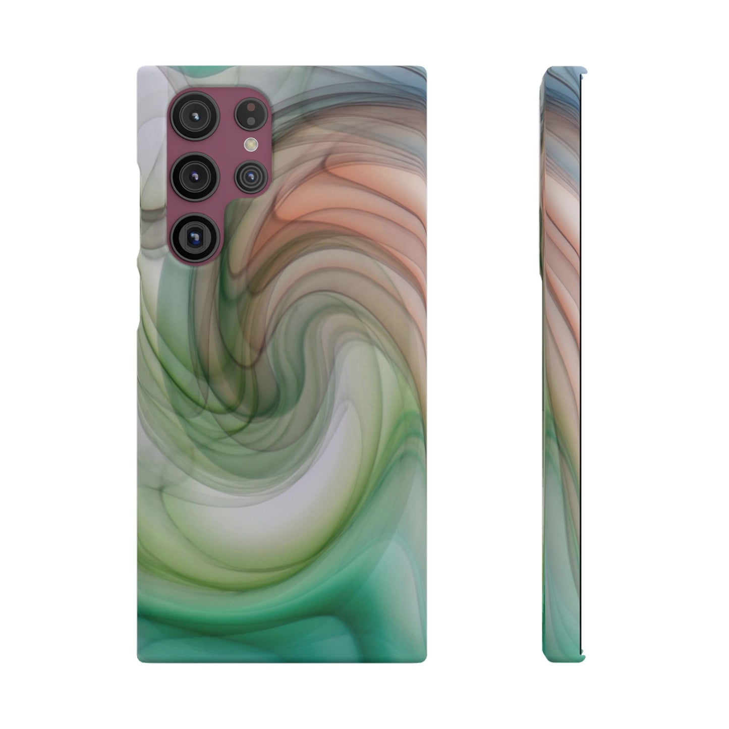 Snap Phone Case – Marble Flow