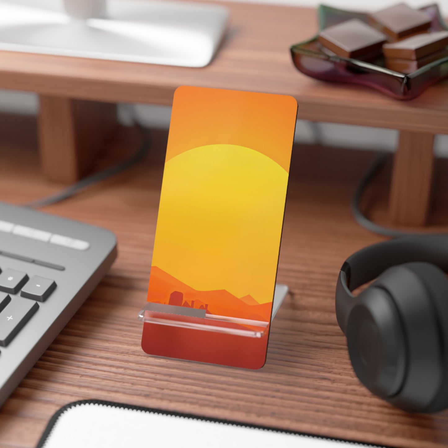 Phone Stand – Desert Sunrise
